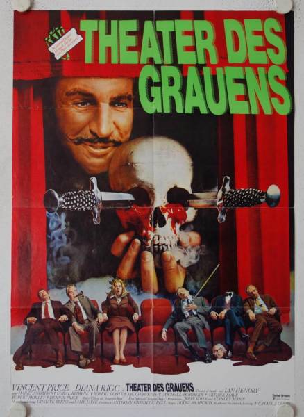 Theatre of Blood original release german movie poster